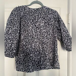 Talbots animal print Blouse